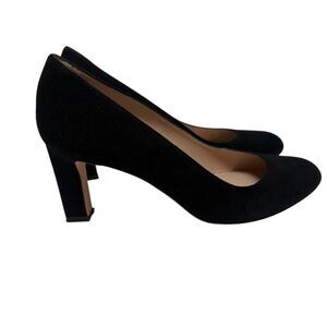 Stuart Weitzman Black 3" Suede Heels Sz. 8